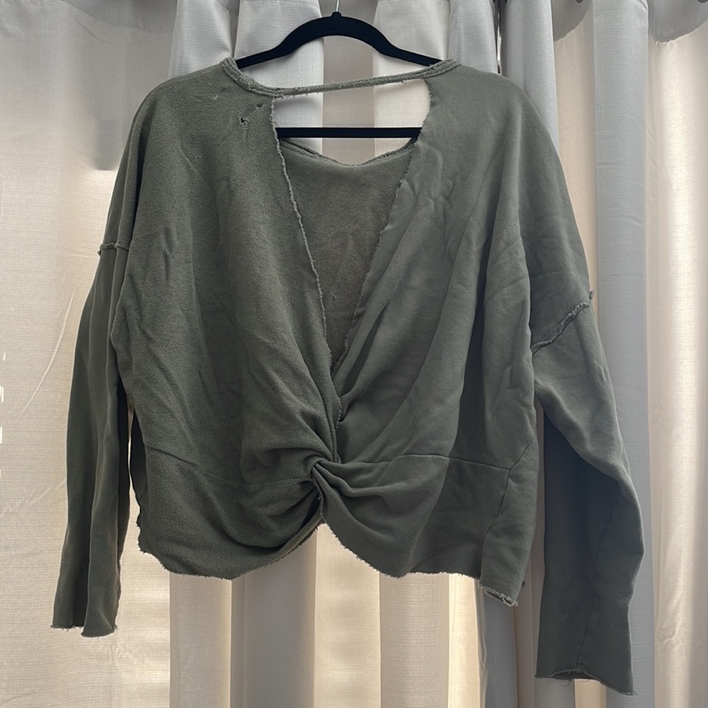 Aerie sweatshirt with open back